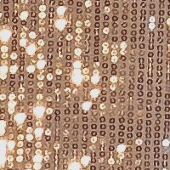 Ott by Lime & Chili SZ L Light Copper Sequin Top Dressy Formal Party Boxy - Picture 5 of 7